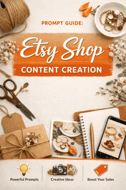 prompt guide etsy shop content creation 1