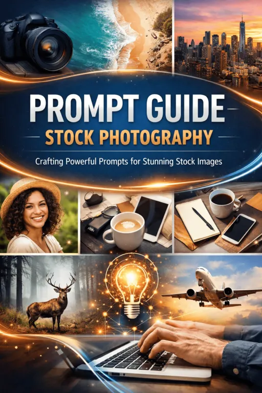 prompt guide stock photography